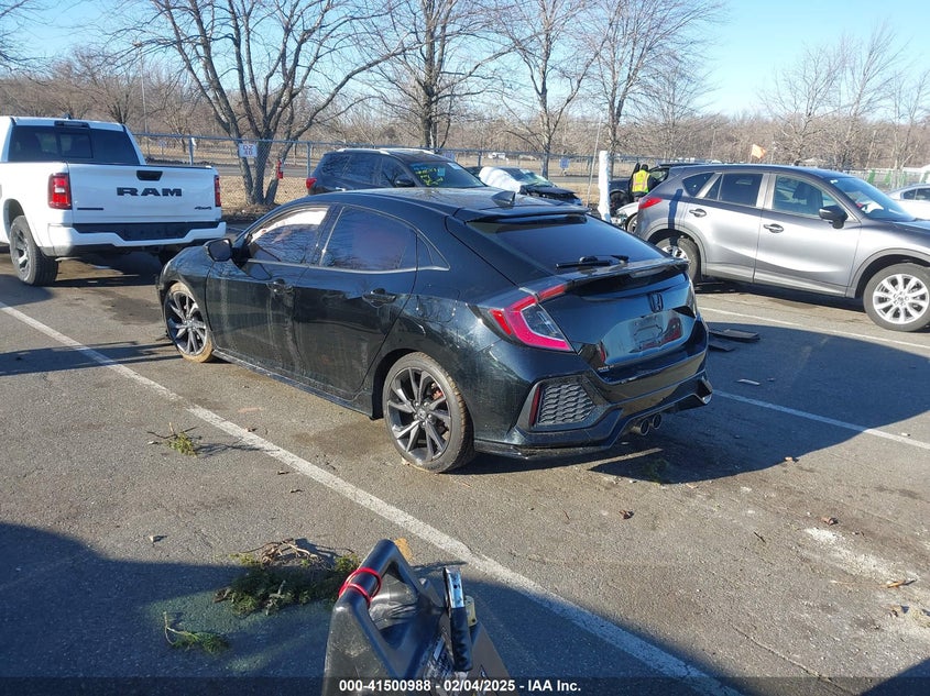 2018 HONDA CIVIC VIN: SHHFK7H41JU427256