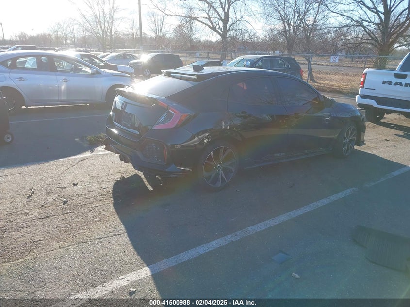 2018 HONDA CIVIC VIN: SHHFK7H41JU427256