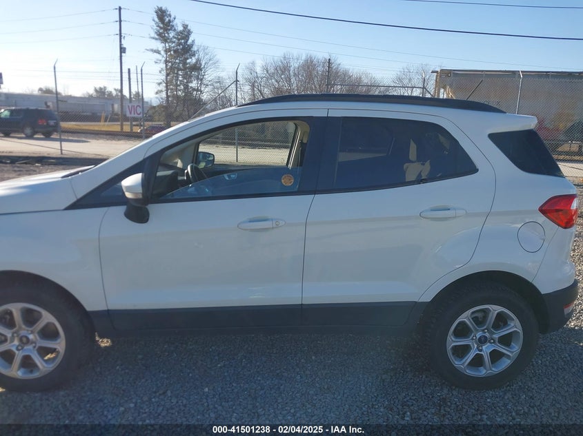 2019 FORD ECOSPORT SE - MAJ6S3GL3KC293325