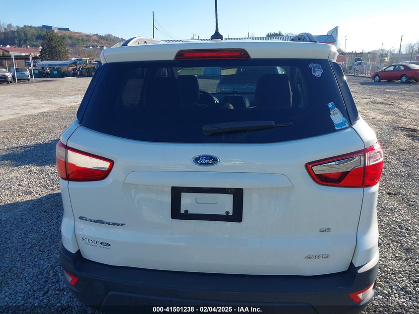 2019 FORD ECOSPORT SE - MAJ6S3GL3KC293325