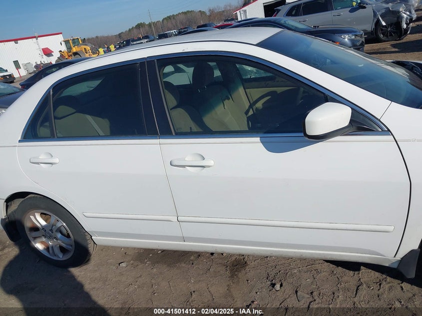 2007 HONDA ACCORD VIN: 1HGCM56307A209275