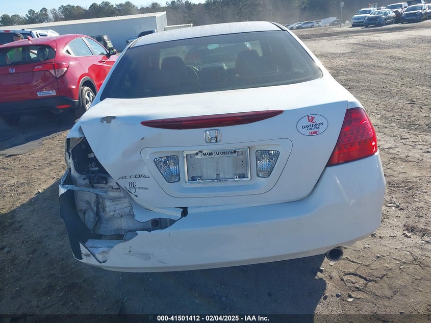 2007 HONDA ACCORD VIN: 1HGCM56307A209275