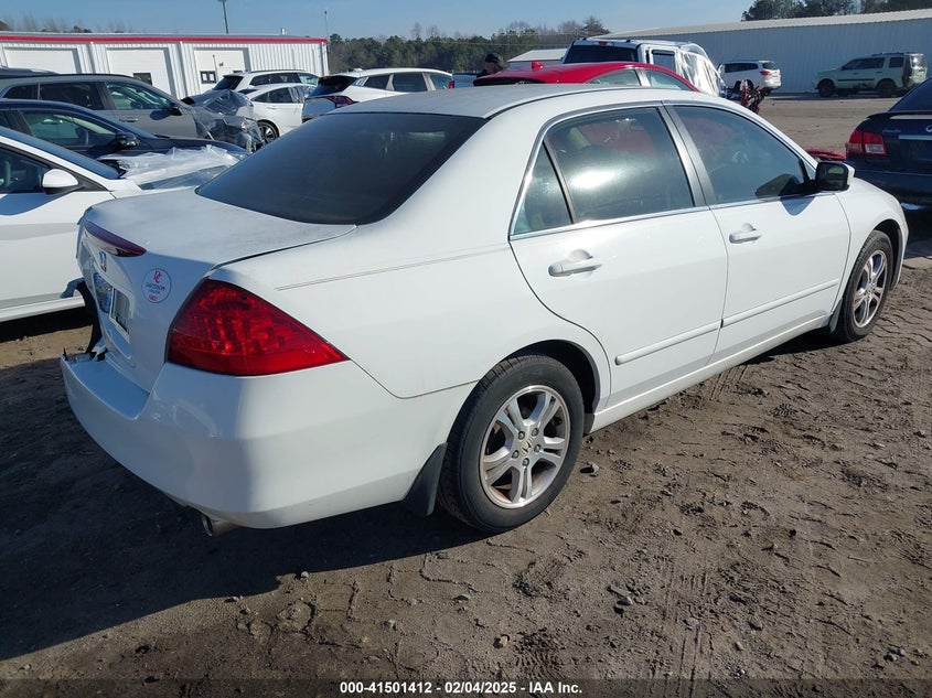 2007 HONDA ACCORD VIN: 1HGCM56307A209275