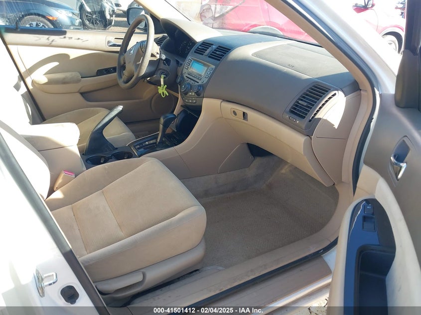 2007 HONDA ACCORD VIN: 1HGCM56307A209275