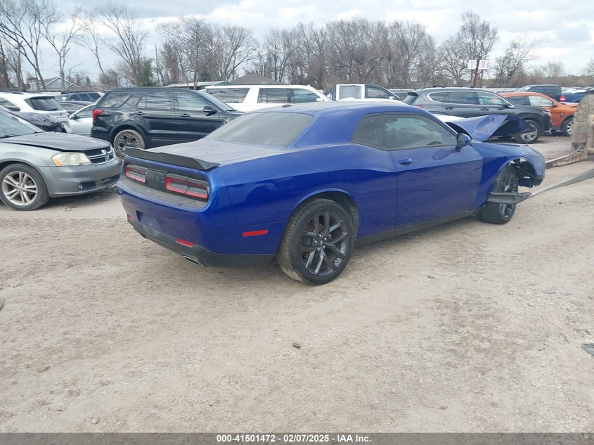 Vin: 2c3cdzag7nh187844, lot: 41992131, dodge challenger sxt 20224