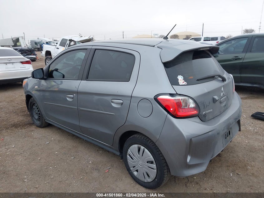 2022 Mitsubishi Mirage Es VIN: ML32AUHJ3NH008941 Lot: 41501860