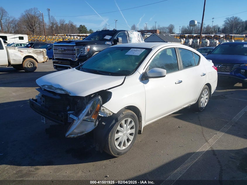 2017 NISSAN VERSA SEDAN VIN: 3N1CN7AP6HL898849