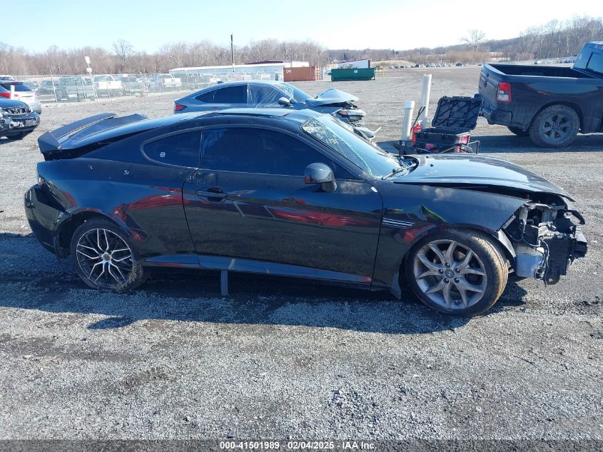 2008 Hyundai Tiburon Gt/Gt Limited/Se VIN: KMHHN66F08U295331 Lot: 41501989