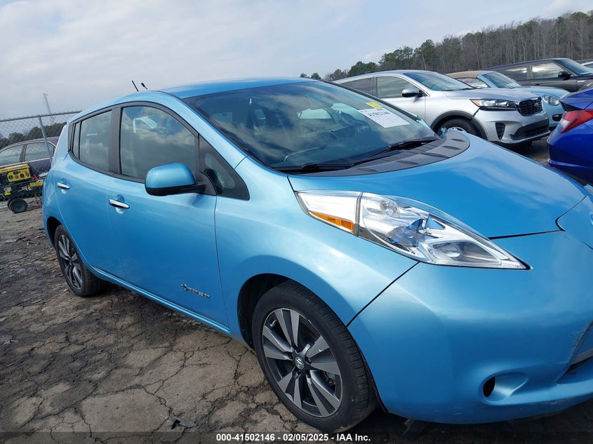 2015 NISSAN LEAF SL - 1N4AZ0CP0FC317325