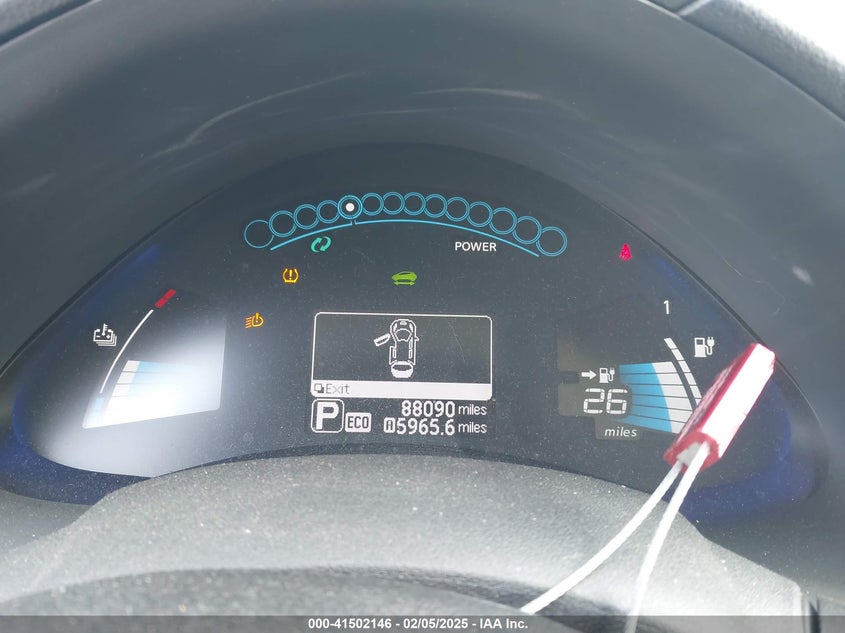 2015 NISSAN LEAF SL - 1N4AZ0CP0FC317325