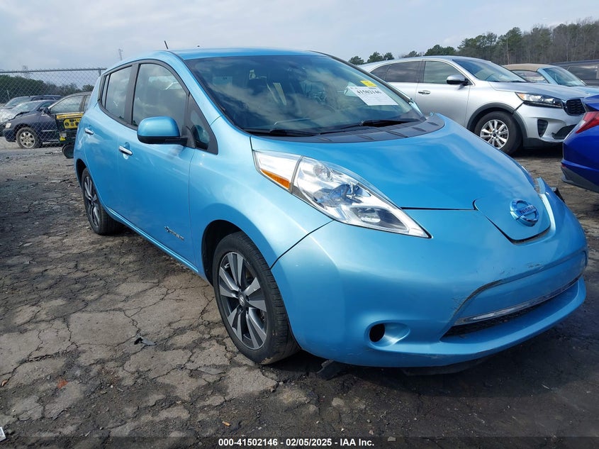 2015 NISSAN LEAF SL - 1N4AZ0CP0FC317325