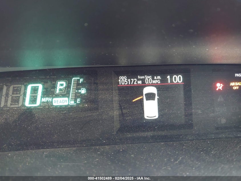 2013 TOYOTA PRIUS C VIN: JTDKDTB39D1544809