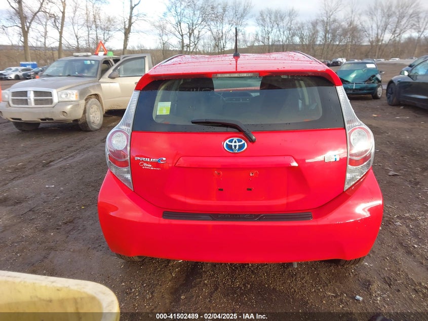 2013 TOYOTA PRIUS C VIN: JTDKDTB39D1544809
