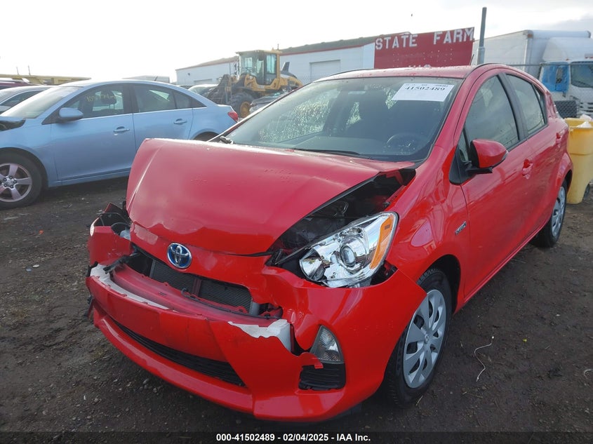 2013 TOYOTA PRIUS C VIN: JTDKDTB39D1544809