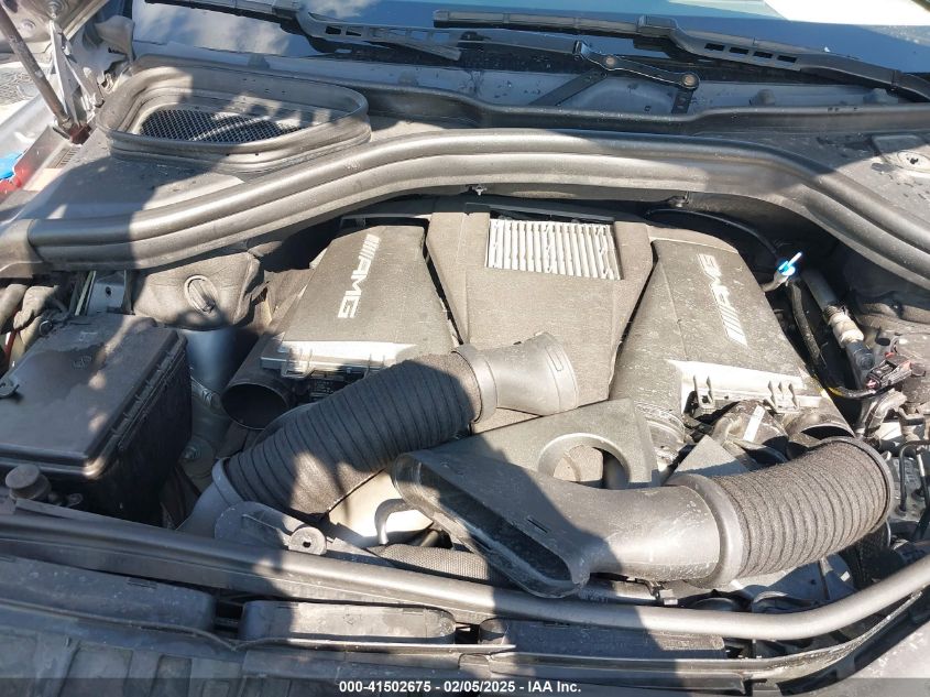 2013 Mercedes-Benz Ml 63 Amg 4Matic VIN: 4JGDA7EB9DA155725 Lot: 41502675