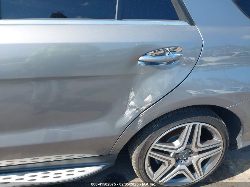 2013 Mercedes-Benz Ml 63 Amg 4Matic VIN: 4JGDA7EB9DA155725 Lot: 41502675