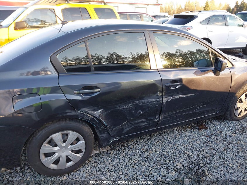 2015 SUBARU IMPREZA VIN: JF1GJAA67FH012652