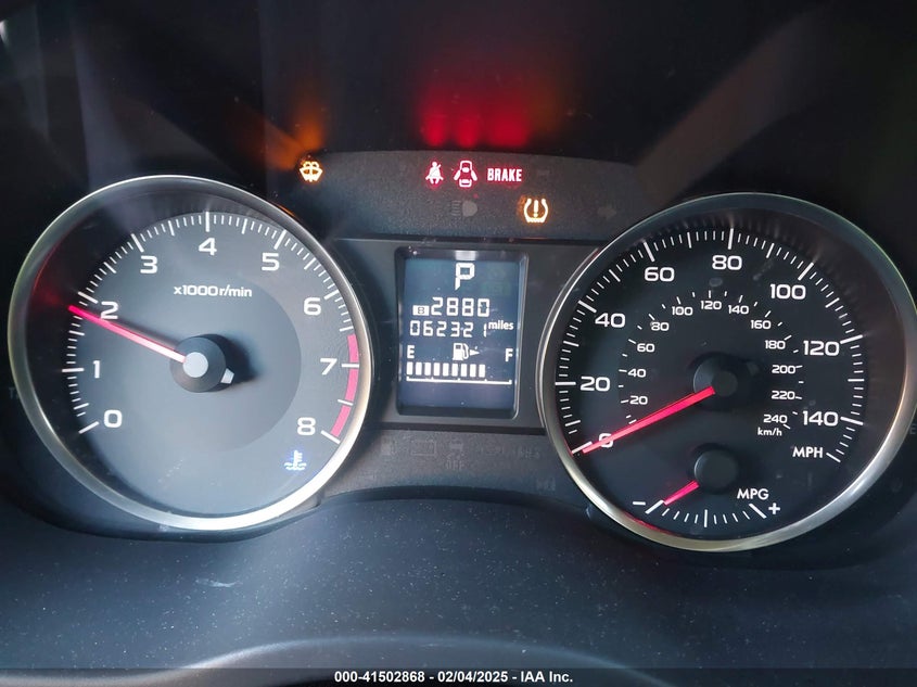 2015 SUBARU IMPREZA VIN: JF1GJAA67FH012652