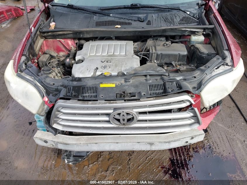 2009 Toyota Highlander VIN: JTEES41A692150447 Lot: 41502907