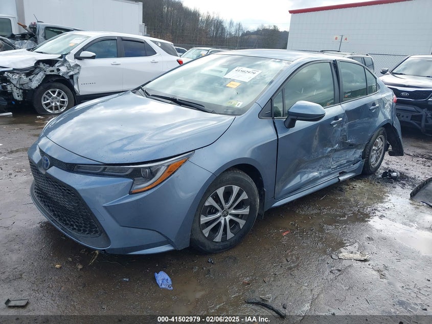 2022 TOYOTA COROLLA HYBRID LE - JTDEAMDE7NJ058785