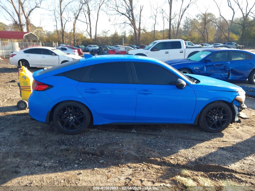 2022 HONDA CIVIC VIN: 19XFL2H84NE000198
