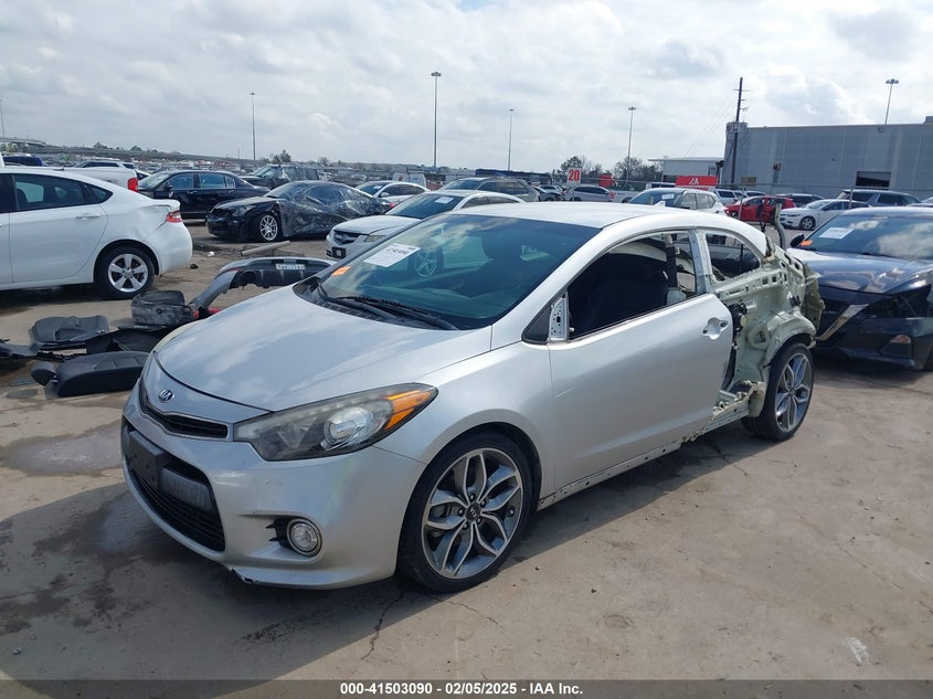 2016 KIA FORTE KOUP VIN: KNAFZ6A37G5576416