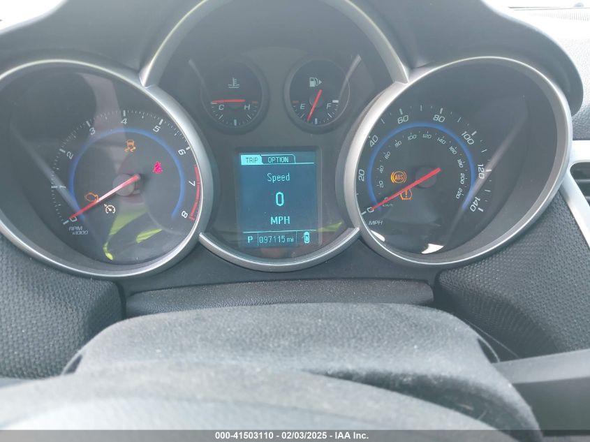 2015 Chevrolet Cruze 1Lt Auto VIN: 1G1PC5SB7F7300886 Lot: 41503110