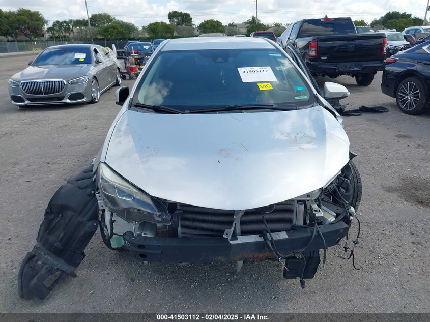 2018 TOYOTA COROLLA VIN: 5YFBURHE6JP809527