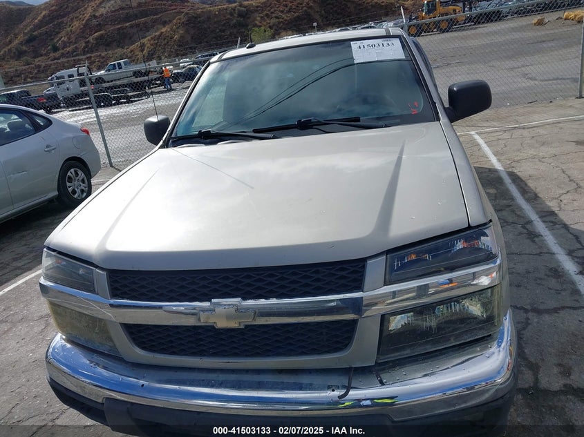 2008 CHEVROLET COLORADO VIN: 1GCCS13E488124788