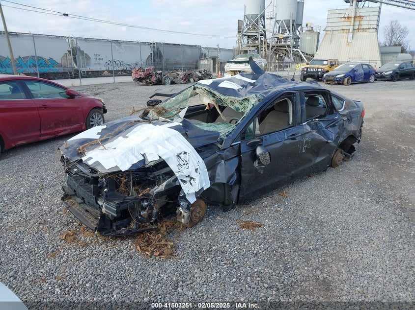 2016 FORD FUSION VIN: 3FA6P0G75GR389694
