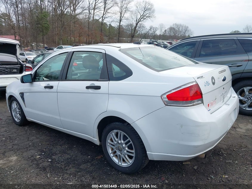 2008 FORD FOCUS VIN: 1FAHP35N18W152596