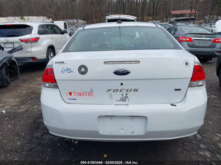 2008 FORD FOCUS VIN: 1FAHP35N18W152596