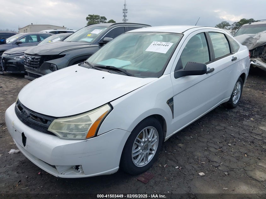 2008 FORD FOCUS VIN: 1FAHP35N18W152596