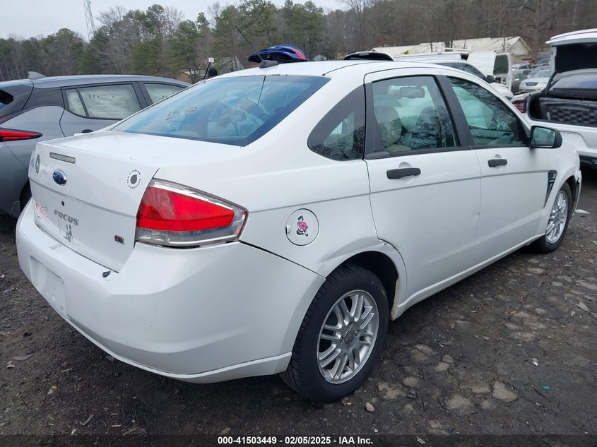 2008 FORD FOCUS VIN: 1FAHP35N18W152596