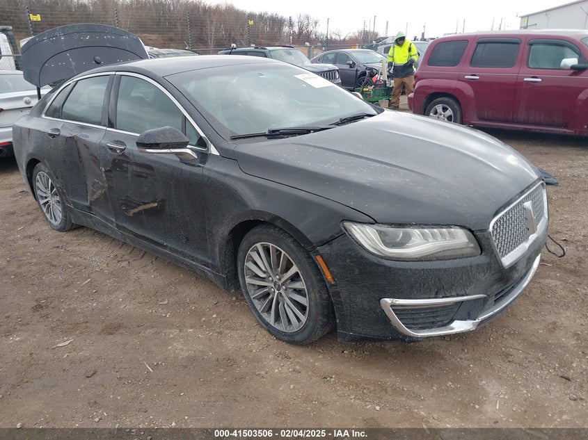 2017 LINCOLN MKZ HYBRID VIN: 3LN6L5KU8HR601114