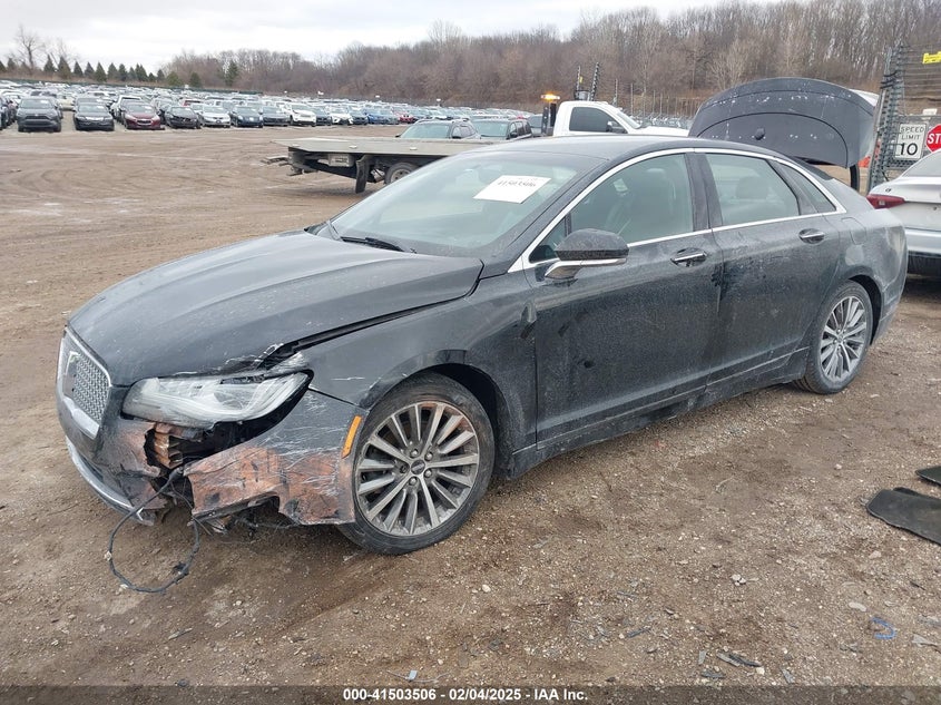 2017 LINCOLN MKZ HYBRID VIN: 3LN6L5KU8HR601114
