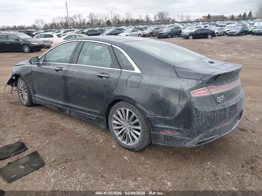 2017 LINCOLN MKZ HYBRID VIN: 3LN6L5KU8HR601114