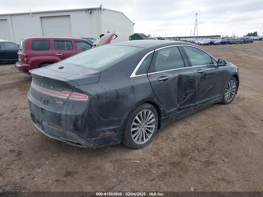 2017 LINCOLN MKZ HYBRID VIN: 3LN6L5KU8HR601114