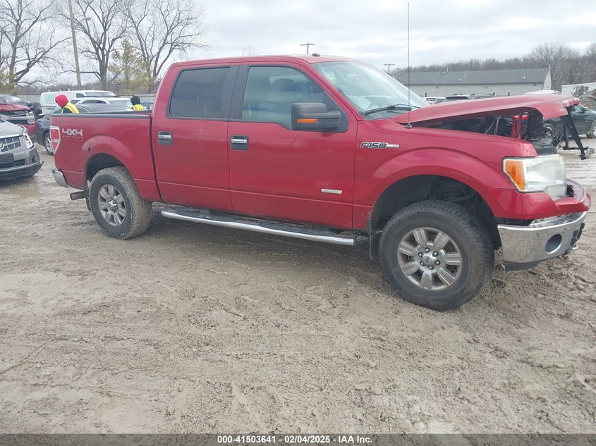 2011 FORD F-150 VIN: 1FTFW1ET8BFB00848