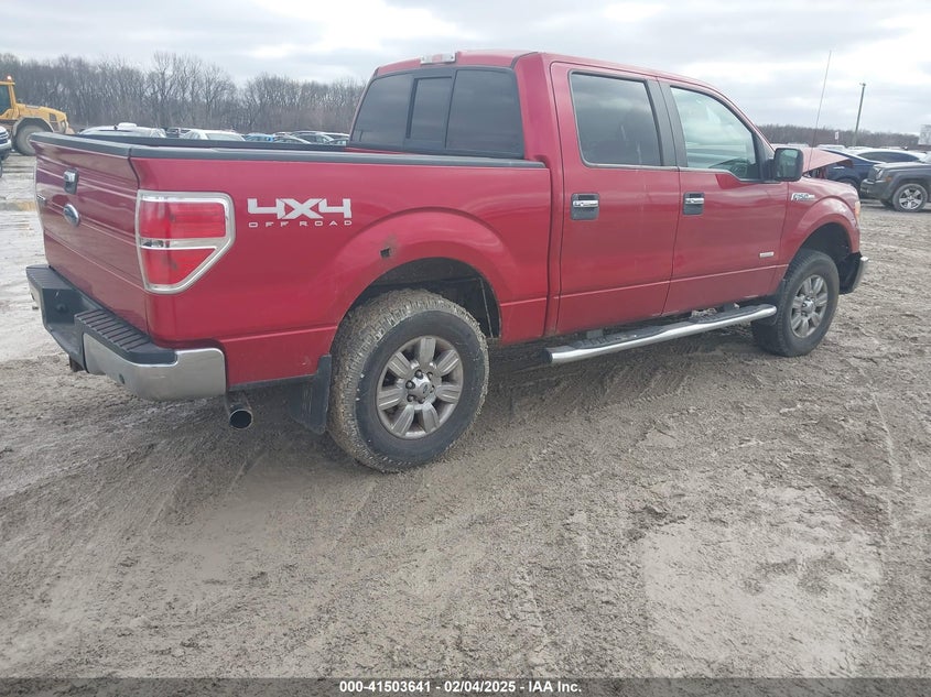2011 FORD F-150 VIN: 1FTFW1ET8BFB00848
