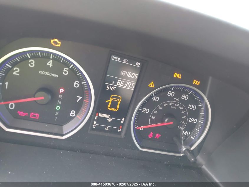 2009 Honda Cr-V Ex VIN: 3CZRE48539G707869 Lot: 41503678