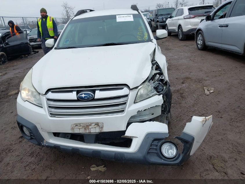 2013 Subaru Outback 2.5I Premium VIN: 4S4BRCCC4D3266062 Lot: 41503698