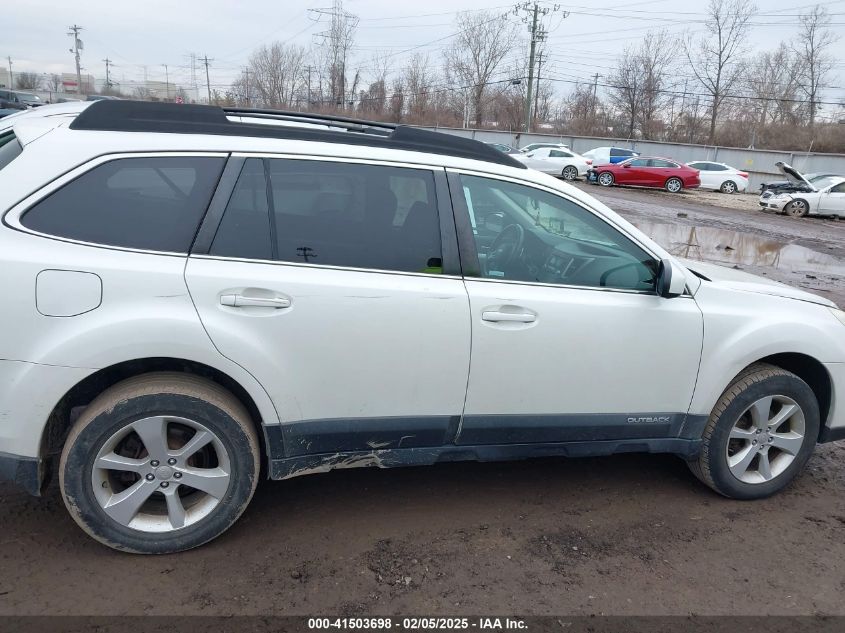 2013 Subaru Outback 2.5I Premium VIN: 4S4BRCCC4D3266062 Lot: 41503698