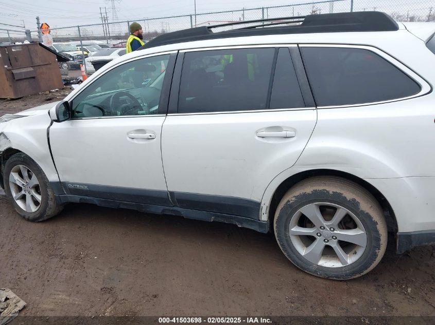 2013 Subaru Outback 2.5I Premium VIN: 4S4BRCCC4D3266062 Lot: 41503698
