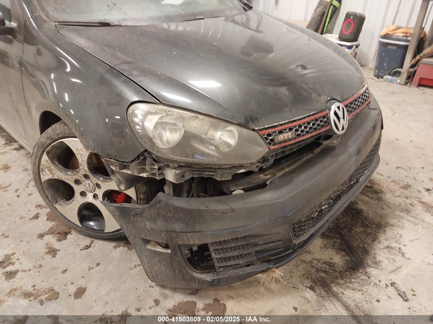 2011 VOLKSWAGEN GTI VIN: WVWGV7AJ7BW065587