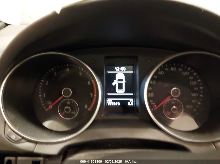 2011 VOLKSWAGEN GTI VIN: WVWGV7AJ7BW065587