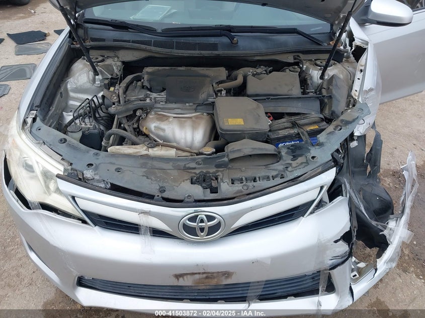 2012 TOYOTA CAMRY VIN: 4T4BF1FK2CR266284