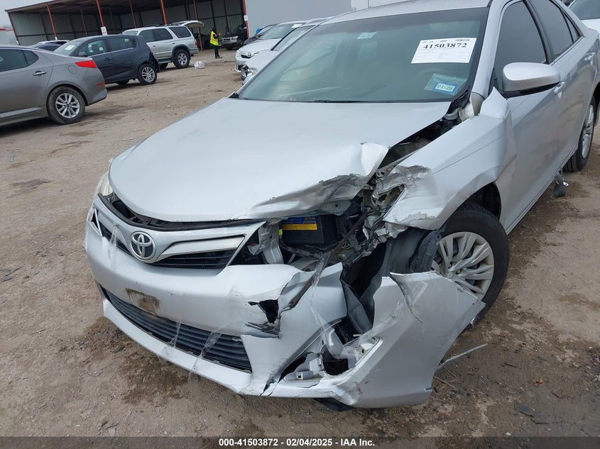 2012 TOYOTA CAMRY VIN: 4T4BF1FK2CR266284