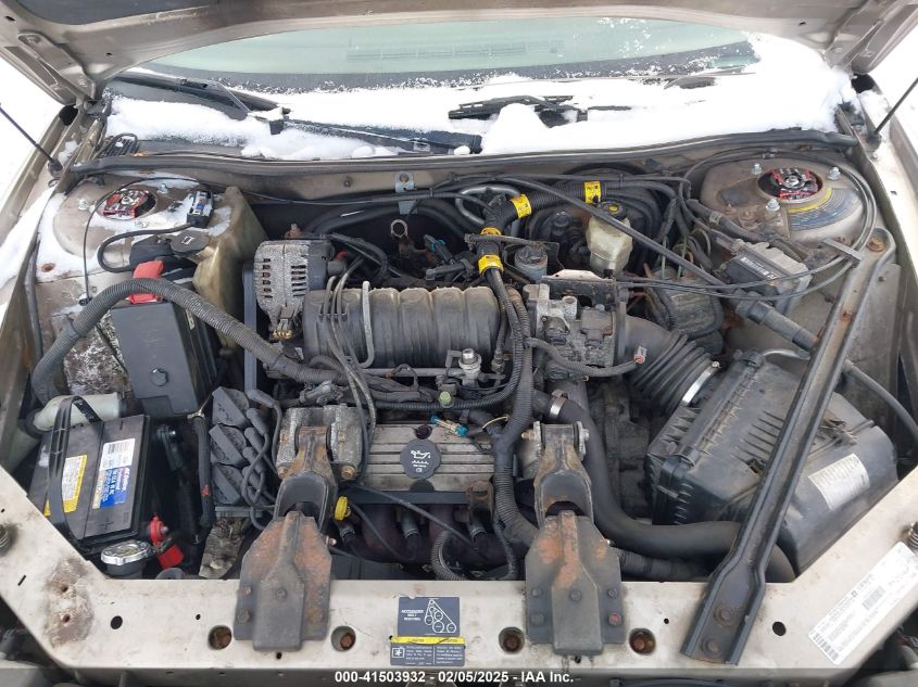 2002 Buick Regal VIN: 2G4WV55K121216132 Lot: 41503932