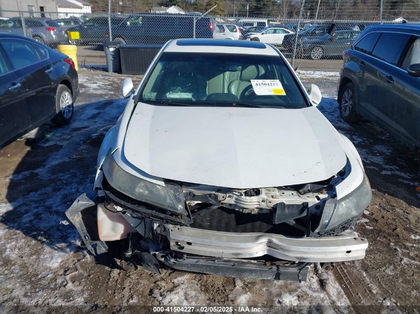 2012 Acura Tl 3.7 VIN: 19UUA9F55CA002476 Lot: 41504227